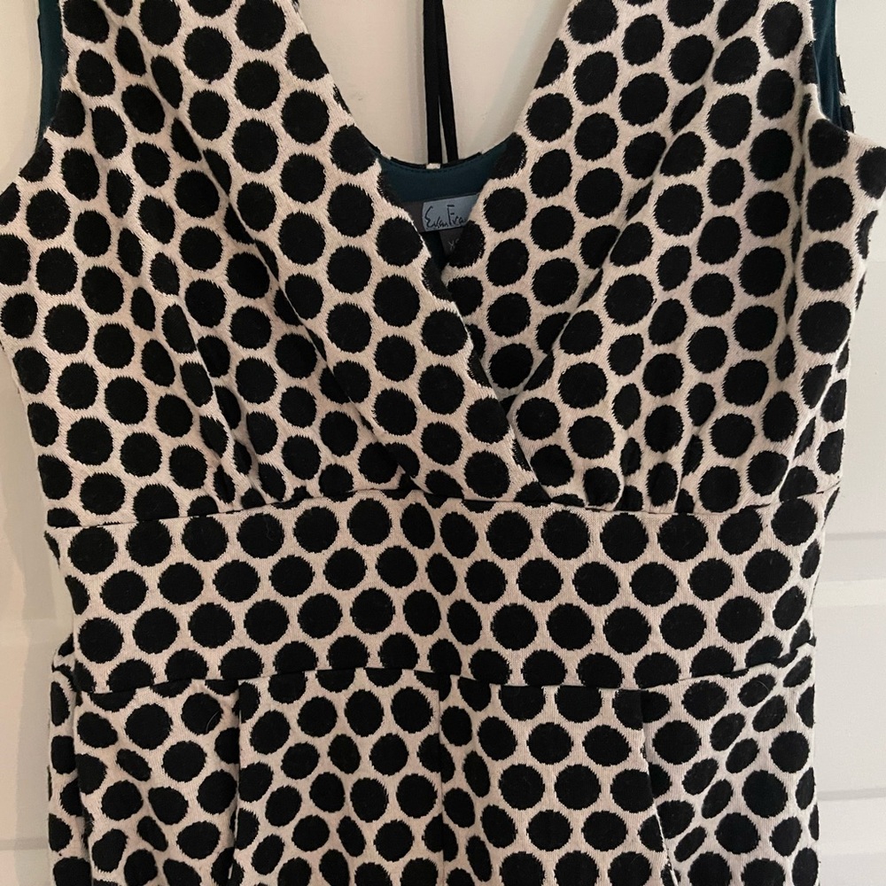 Anthropologie Eva Franco Marsha Polka Dot Jumpsuit Size: XS - Picture 9 of 10